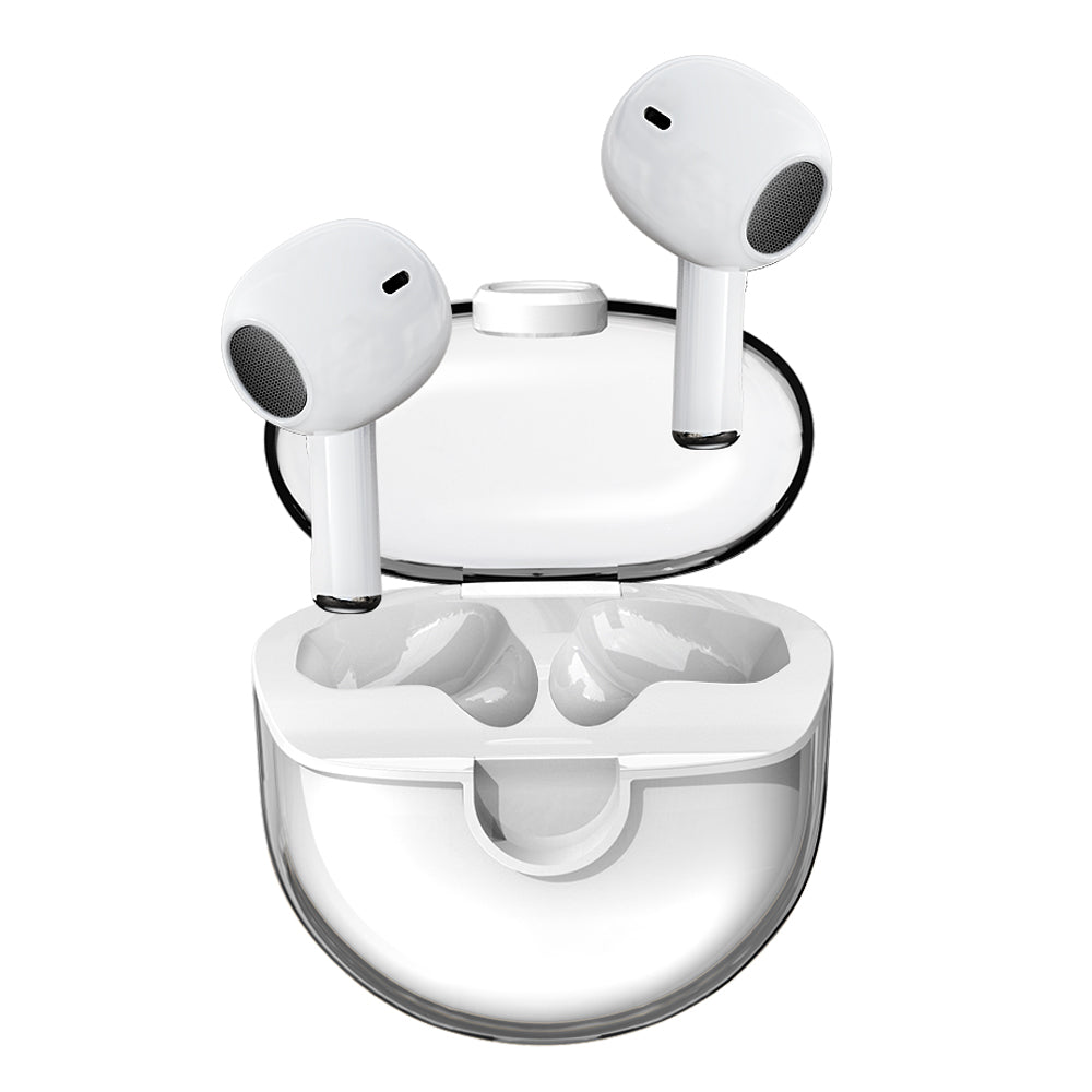 M6 Mini Transparent Bluetooth Earbuds HiFi Sound Headphones Touch Control TWS Earphones M6 Mini Transparent Bluetooth Earbuds HiFi Sound Headphones Touch Control TWS Earphones
